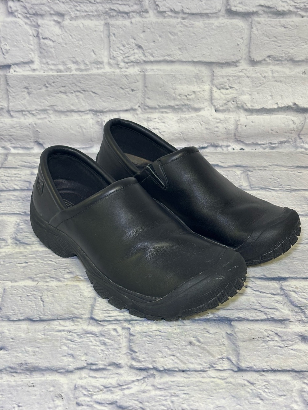 Keen Utility Men’s PTC Slip On II Soft Toe Shoes Black, Size 11